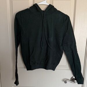 Forever 21 Dark Green Hoodie Sweater